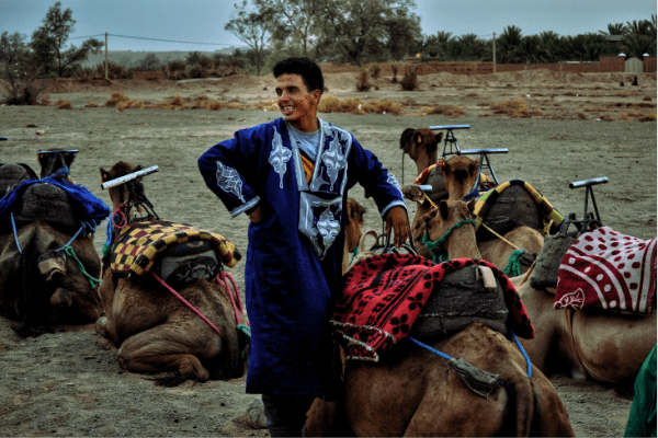 Paseos en camello por el desierto Marruecos