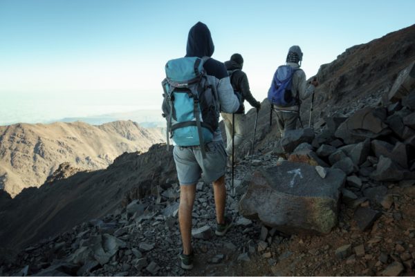 trekking por el monte Toubkal
